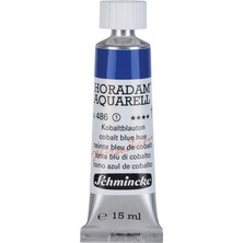 Schmincke : Horadam Aquarell Artist : Tüp Sulu Boya : 15 ml : Seri 1 : 486 Cobalt Blue Hue