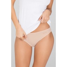 Kom Basic Külot 2'li Penye Pamuklu Likralı Külot