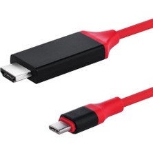 Alfais 4330 USB Type C 3.1 To HDMI Çevirici Dönüştürücü Tv Televizyon Kablosu