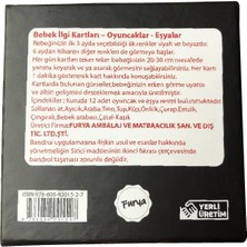 Furya Bebek Ilgi Kartları - Oyuncaklar & Eşyalar