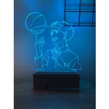 Modiwa Design Haikyuu Oikawa Toru 16 Renk Gece Lambası