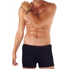Belifanti Collection Erkek Siyah Likralı Boxer 3'lü Paket