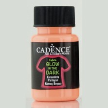 Cadence Kumaş Glow In The Dark Turuncu 50ML