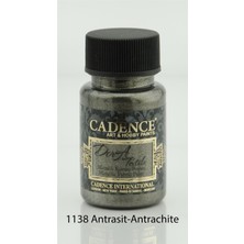Cadence 1138 Antrasit - Dora Metalik Kumaş Boyası