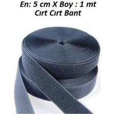 Dünya Magnet 1 Metre Cırt Cırtlı Bant  Cırt Bant   Cırt Cırt Band  Çift Taraflı Cırt En 5cm  x  Boy 1mt