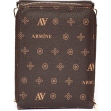 Armine 266 Kahve Baskılı Çanta