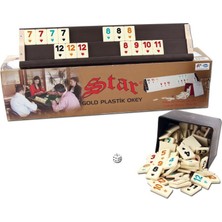 Star Gold Plastik Okey Takımı