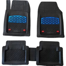 Team Car Safir Citroen C4 Picasso Paspas Havuzlu Krom Mavi