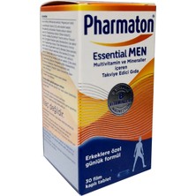 Pharmaton Essential Men 30 Kapsül + Pharmaton 50 Plus 30 Kapsül