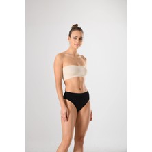 Miss Fit Kadın Geniş Kenarlı Slip Bato Slip Külot 3 Lü 1008 Seamless Dikişsiz