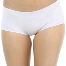 Imer Kadın Penye Modal Lazer Kesim Izsiz Short Külot 3 Lü Multirenk 5015