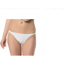 Imer Kadın Penye Likra Tanga Külot 3 Lü Multirenk 4368