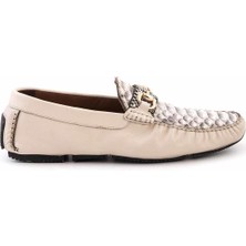 Mocassini Deri Bagciksiz Erkek Günlük Ayakkabi 60811