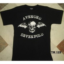 Orijin Avenged Sevenfold Logo Tişört