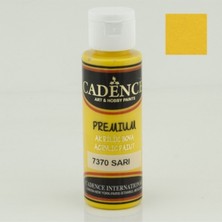 Cadence Premium Akrilik 7370 Sarı 70 ml Marmara Hobi