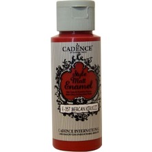 Cadence Enamel Cam Boyası 357 Mercan Kırmızı 59 ml