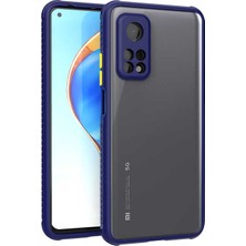 Zore Xiaomi Mi 10T 5g Kılıf Zore Kaff Kapak Lacivert