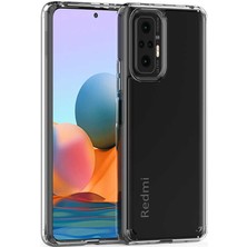 Zore Xiaomi Redmi Note 10 Pro Kılıf Coss Şeffaf Sert Silikon Kılıf Şeffaf