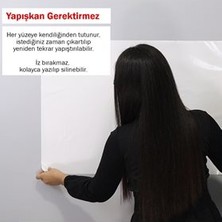 Pi Papers Akıllı Kağıt - 50x70 Cm Beyaz, 5 Adet Not Belge Fotoğraf Tutucu Özellikli, Sihirli İnovatif Pano