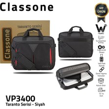 Classone Taranto VP3400 14"su Geçirmez Kumaş , Laptop Çanta