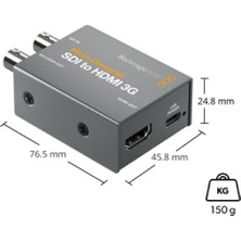 Blackmagic Micro Converter Sdı To HDMI 3g Wpsu