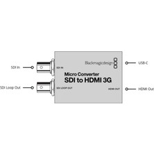 Blackmagic Micro Converter Sdı To HDMI 3g Wpsu