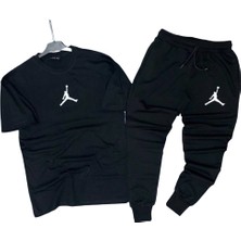 Amor Man Bol Kesim Oversize Dijital Baskılı Pamuk Ter Tutmayan Kısa Kollu Yazlık Yeni Tarz Outdoor Erkek Eşofman Takımı