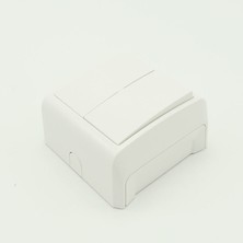 Viko Vera Sıva Üstü Komütatör Ikili Anahtar Beyaz 220 Volt