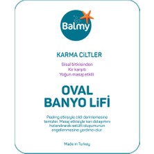 Balmy Doğal Banyo Lifi Oval