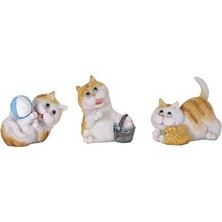 Vitale Pretty 3'lü Kedi Biblosu 5x7 cm AK.BZ0129