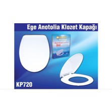 Özbest Plastik Klozet Kapağı Ayarlanabilir Vidalı 45 x 37 cm