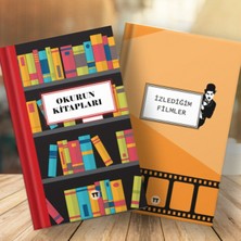 TT Yayıncılık Kitap ve Film Notluğu Not Defteri 2'li