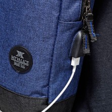 My Valice Smart Bag Usb'li Çapraz Göğüs Çantası 1501 Lacivert