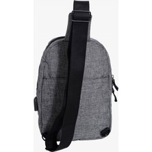 My Valice Smart Bag Usb'li Çapraz Göğüs Çantası 1505 Gri