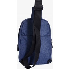 My Valice Smart Bag Usb'li Çapraz Göğüs Çantası 1505 Lacivert
