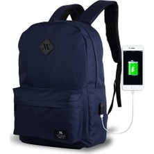 My Valice Smart Bag Specta USB Şarj Girişli Akıllı Sırt Çantası Lacivert