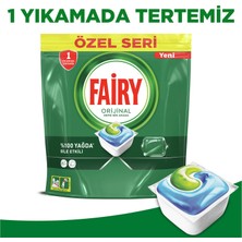 Fairy Orijinal 90 Yıkama Bulaşık Makinesi Deterjanı Tableti / Kapsülü Özel Seri