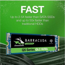 Seagate Q5 1TB 2400MB-1700MB NVMe SSD