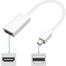 Wozlo Mini Displayport To HDMI Çevirici Dönüştürücü Thunderbolt Kablo