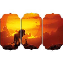 Renkselart Aslan Mdf Tablo 2347