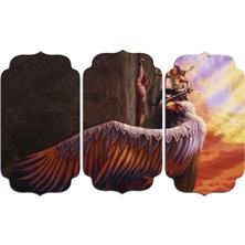 Renkselart Yüzüklerin Efendisi Mdf Tablo 3044