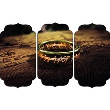 Renkselart Yüzüklerin Efendisi Mdf Tablo 3034