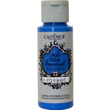 Cadence Enamel Cam Boyası 373 Royal Mavi  59 ml