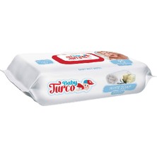 Baby Turco 1080 Yaprak Beyaz Sabun Kokulu Islak Havlu (12 x 90) Cilt Dostu Günlük Kullanım