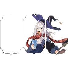 Renkselart Anime Kız Cadı Mdf Tablo 0032 (Model D)