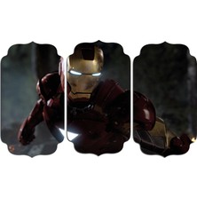 Renkselart Ironman Demir Adam Mdf Tablo 0557 (Model D)