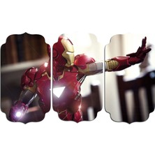 Renkselart Ironman Demir Adam Mdf Tablo 0564 (Model D)