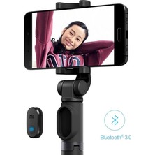 Xiaomi Selfie Çubuğu Tripod Bluetooth Uzaktan Kumandalı Telefon Kamera - Siyah