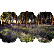 Renkselart Lavanta Mdf Tablo 0747 (Model D)