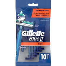 Gillette Blue2 10'lu Plus Kullan At Tıraş Bıçağı